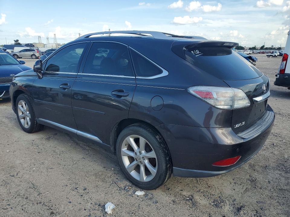 2010 Lexus Rx 350 VIN 2T2ZK1BA3AC035860 COPART salvage auction — MECHANICAL, TX - CERTIFICATE OF TITLE, sold $2,650 on 2026-07-17 (photo 2)