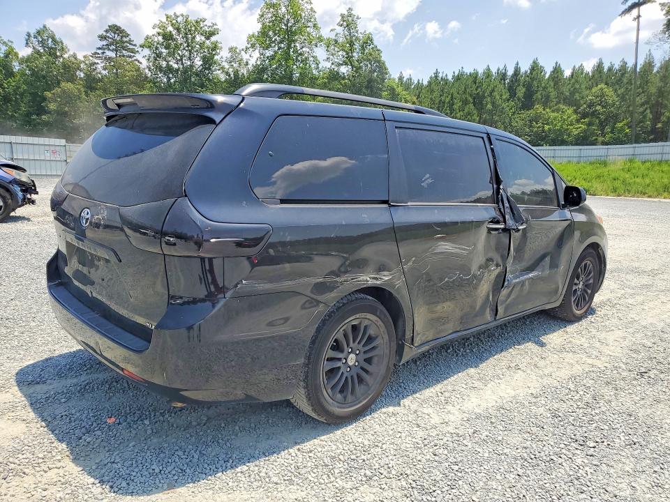 2016 Toyota Sienna VIN 5TDYK3DC7GS733141 COPART salvage auction — SIDE, Salvage Title, sold $175 on 2026-07-30 (photo 3)