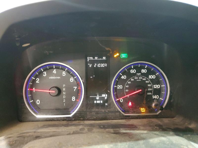 2008 Honda Cr-v VIN JHLRE387X8C023231 COPART salvage auction — FRONT END, TX - CERTIFICATE OF TITLE, sold $850 on 2026-07-27 (photo 9)