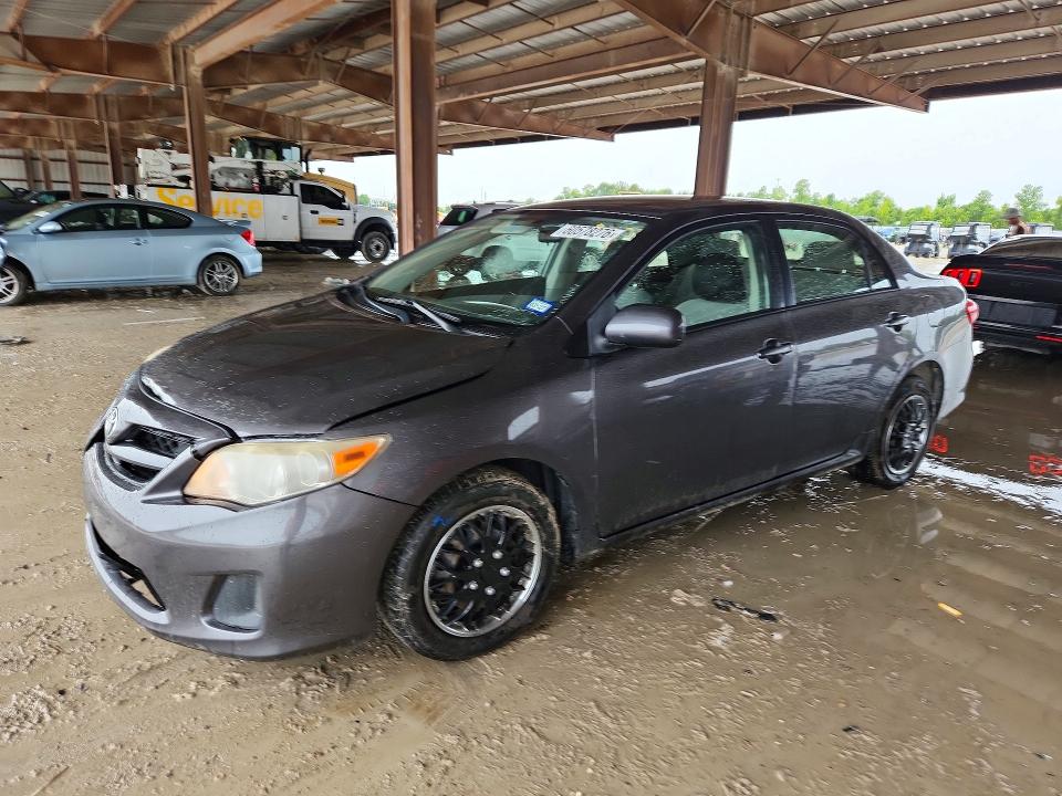 2011 Toyota Corolla VIN JTDBU4EE2BJ095876 COPART salvage auction — FRONT END, Tx - Salvage Vehicle Title, sold $1,350 on 2026-07-28 (photo 1)