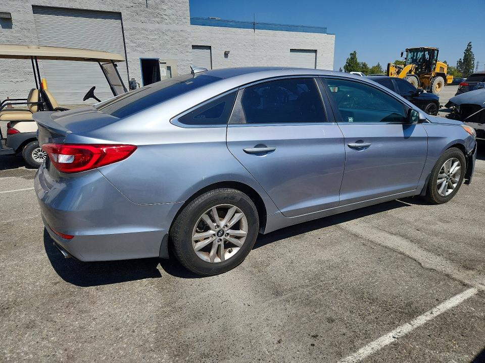 2015 Hyundai Sonata VIN 5NPE24AF0FH258234 COPART salvage auction — FRONT END, Ca - Dis/Dlr/Exp Only Clean Title, sold $500 on 2026-07-28 (photo 3)