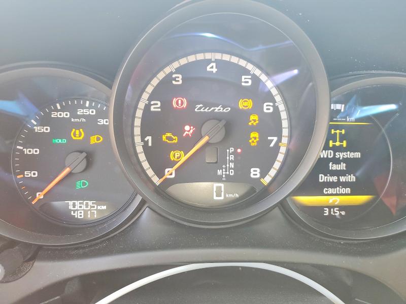 2017 Porsche Macan VIN WP1AF2A55HLB61526 COPART salvage auction — WATER/FLOOD, ON - PERMIT IRREPAIRABLE, sold $1,900 on 2026-07-21 (photo 9)