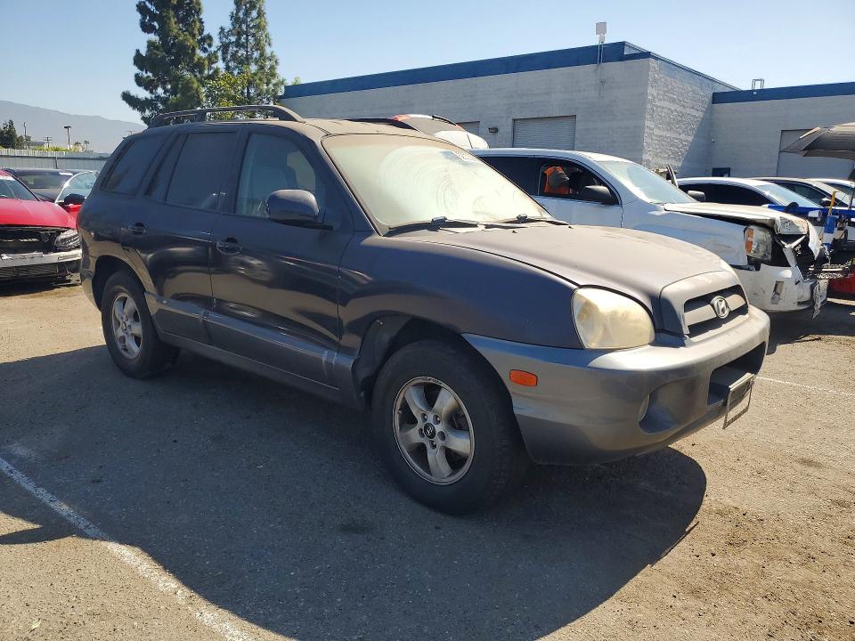 2005 Hyundai Santa fe VIN KM8SC13D75U934141 COPART salvage auction — NORMAL WEAR, Ca - App For Dup Clean Or Ac, sold $200 on 2026-07-28 (photo 4)