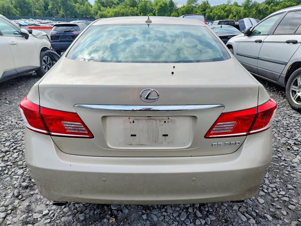 2011 Lexus Es 350 VIN JTHBK1EG9B2440111 COPART salvage auction — FRONT END, PA - CERTIFICATE OF SALVAGE, sold $500 on 2026-07-15 (photo 6)