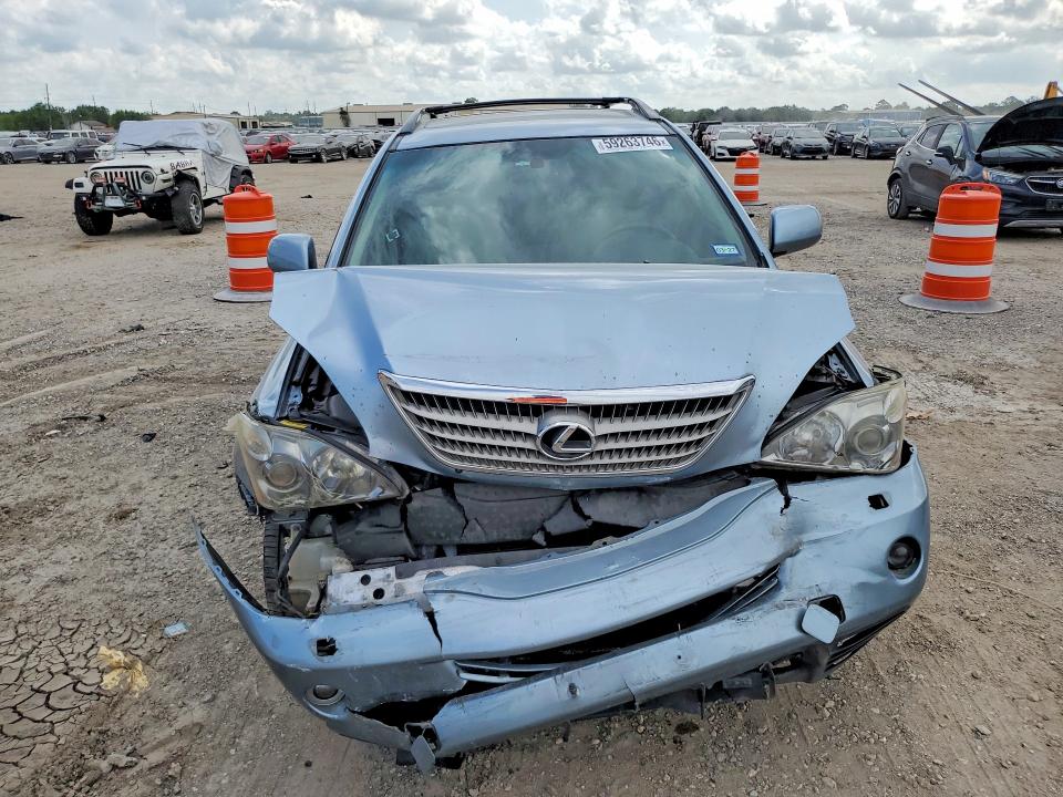 2008 Lexus Rx VIN JTJGW31U782008187 COPART salvage auction — FRONT END, TX - SALVAGE VEHICLE TITLE, sold $625 on 2026-07-27 (photo 5)