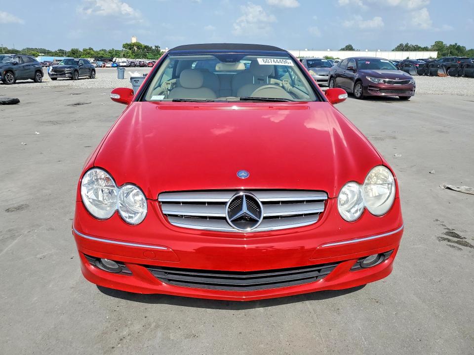 2008 Mercedes-benz Clk-class VIN WDBTK56F38F252123 COPART salvage auction — WATER/FLOOD, FL - CERT OF TITLE-SLVG REBLD FLOOD, sold $1,000 on 2026-07-20 (photo 5)