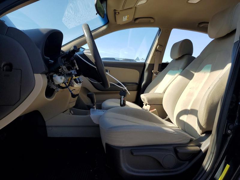 2008 Hyundai Elantra VIN KMHDU46DX8U545274 COPART salvage auction — VANDALISM, WA - BILL OF SALE, sold $725 on 2026-07-10 (photo 7)