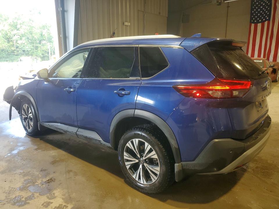 2021 Nissan Rogue VIN JN8AT3BB4MW222138 COPART salvage auction — FRONT END, PA - CERTIFICATE OF SALVAGE, sold $4,600 on 2026-07-22 (photo 2)