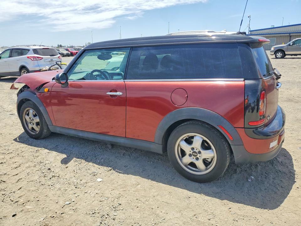 2010 Mini Cooper VIN WMWML3C51ATX38680 COPART salvage auction — FRONT END, Ca - Salvage Certificate, sold $100 on 2026-08-06 (photo 2)