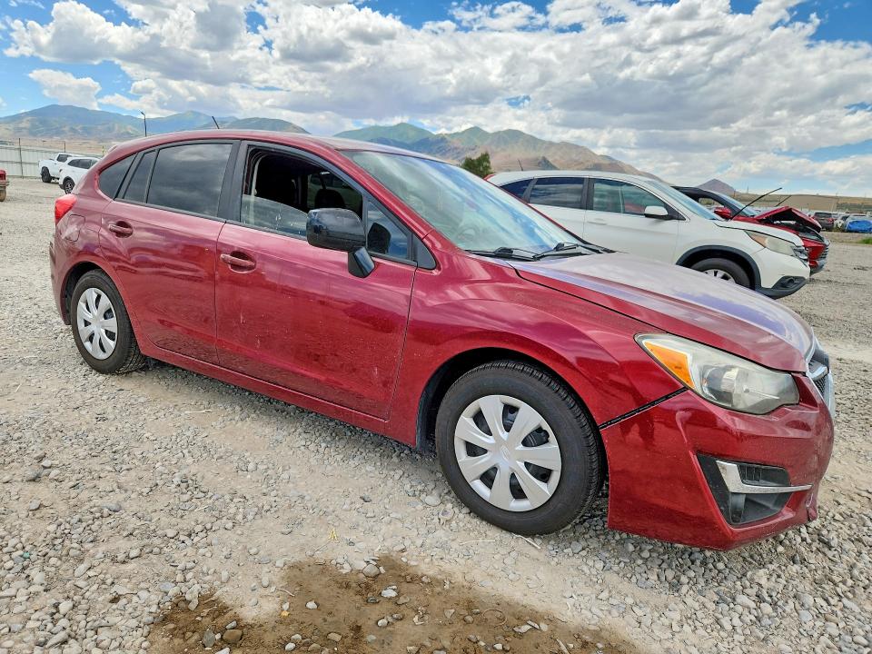 2015 Subaru VIN JF1GPAA67FH240004 COPART salvage auction — FRONT END, Ut - Cert Of Title-Rebuilt/Restored, sold $650 on 2026-07-24 (photo 4)
