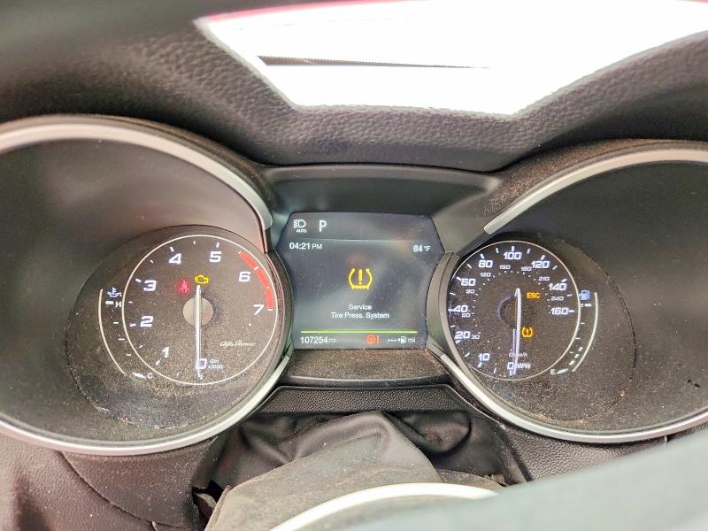 2018 Alfa romeo Stelvio VIN ZASFAKANXJ7B76745 COPART salvage auction — MINOR DENT/SCRATCHES, WV - CERTIFICATE OF TITLE (P), sold $5,900 on 2026-07-30 (photo 9)