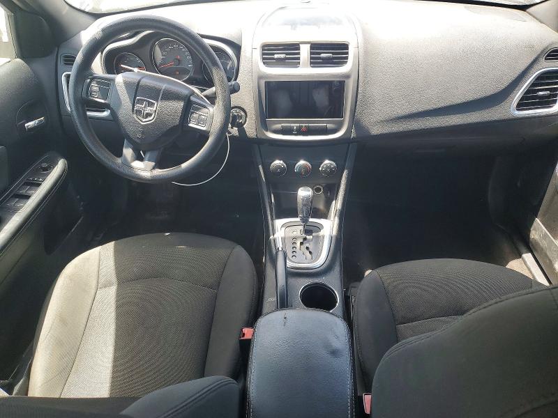 2012 Dodge Avenger VIN 1C3CDZAB0CN243972 COPART salvage auction — FRONT END, Oh - Cert Of Title-Salvage, sold $275 on 2026-07-09 (photo 8)