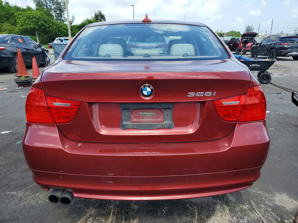 2011 BMW 3 series VIN WBAPH7G55BNM58413 COPART salvage auction — FRONT END, FL - CERT OF TITLE SLVG REBUILDABLE, sold $575 on 2026-07-20 (photo 6)