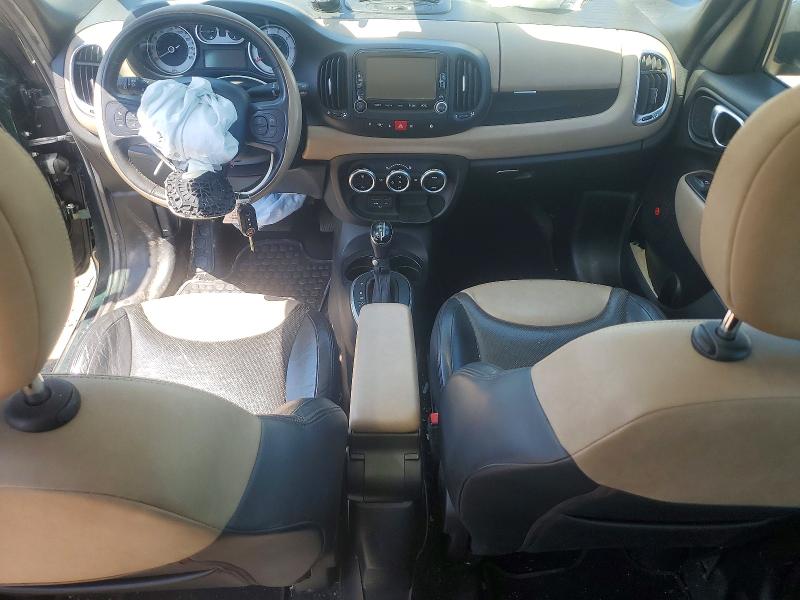 2014 Fiat 500 VIN ZFBCFACH1EZ009010 COPART salvage auction — FRONT END, Salvage Title, sold $400 on 2026-08-07 (photo 8)