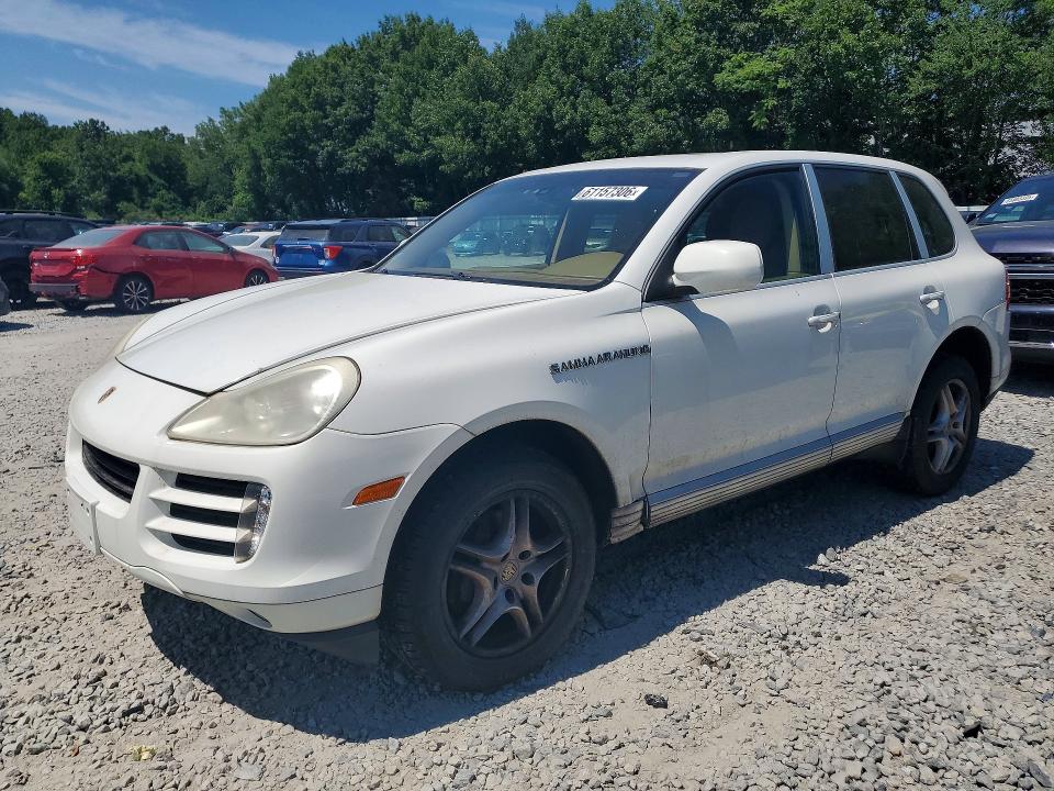2008 Porsche Cayenne VIN WP1AA29P78LA20557 COPART salvage auction — SIDE, MA - CERTIFICATE OF TITLE, sold $400 on 2026-07-30 (photo 1)