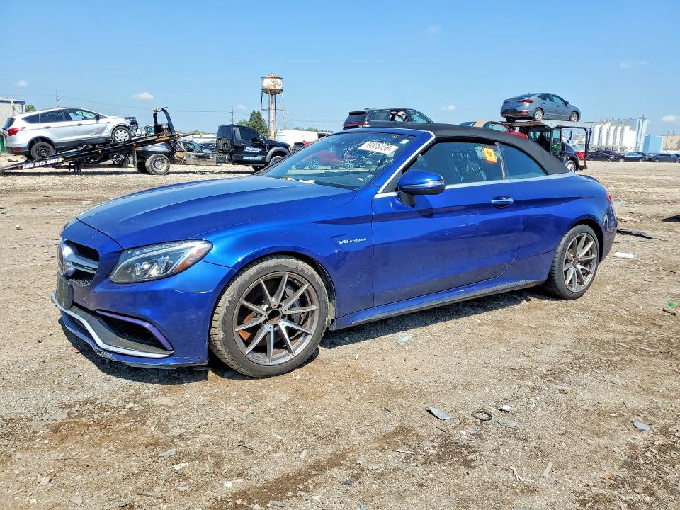 2018 Mercedes-benz C-klasse amg VIN WDDWK8GB9JF704146 COPART salvage auction — MINOR DENT/SCRATCHES, Salvage Title, sold $16,600 on 2026-08-05 (photo 1)