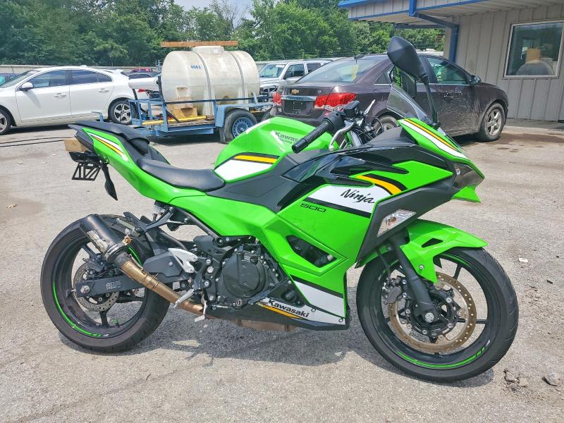 2025 Kawasaki Ex VIN ML5EXGH18SDA39841 COPART salvage auction — FRONT END, Pa - Certificate Of Salvage, sold $2,050 on 2026-07-23 (photo 1)