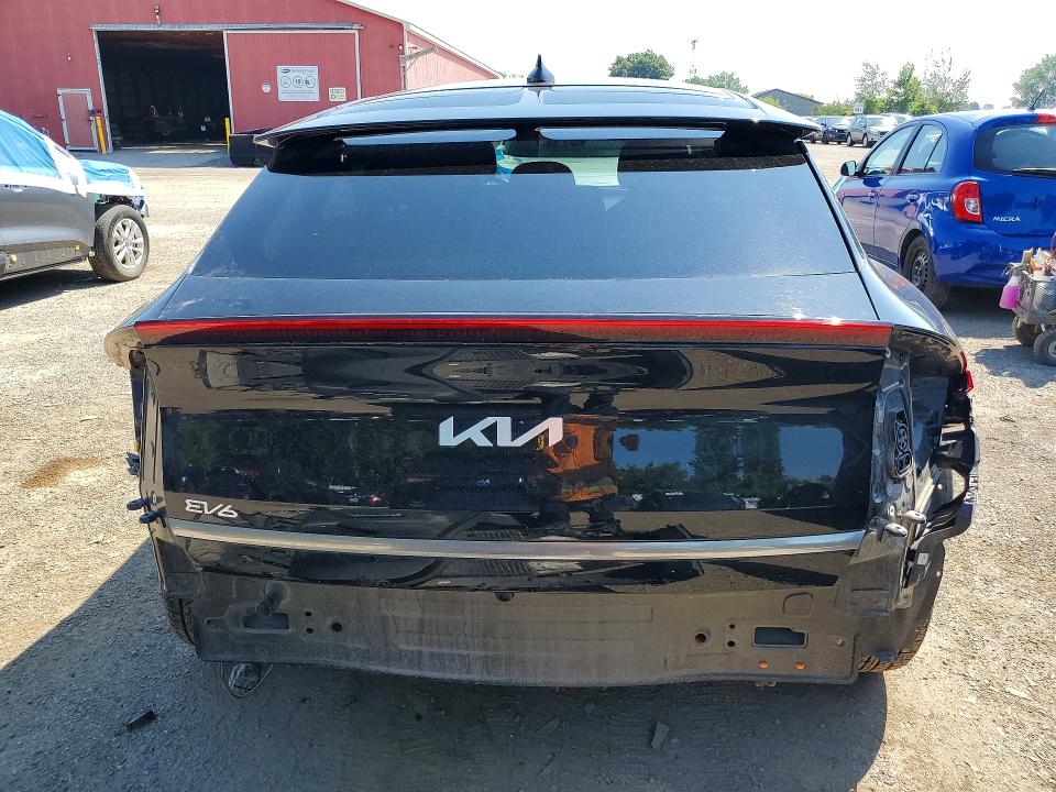 2024 Kia Ev6 VIN KNDC3DLC9R5617298 COPART salvage auction — REAR END, ON - PERMIT SALVAGE, sold $9,800 on 2026-07-30 (photo 6)
