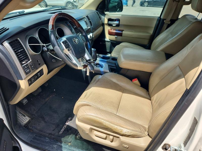 2014 Toyota Sequoia VIN 5TDYY5G1XES055132 COPART salvage auction — MINOR DENT/SCRATCHES, Tx - Certificate Of Title (P), sold $9,200 on 2026-07-27 (photo 7)
