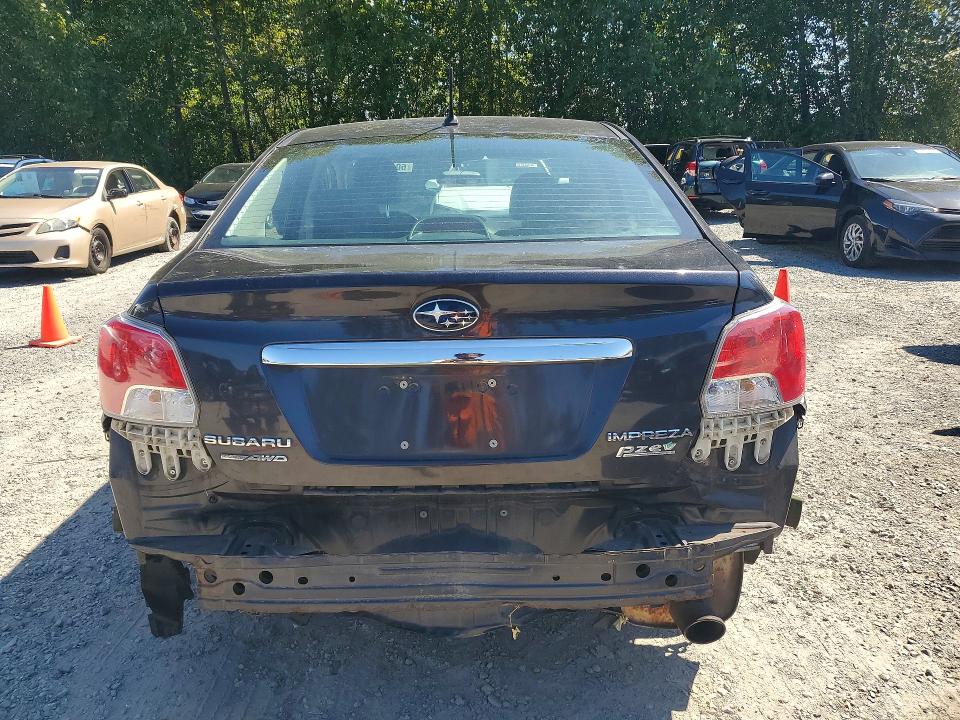2012 Subaru Impreza VIN JF1GJAH61CH008288 COPART salvage auction — FRONT END, Wa - Bill Of Sale, sold $550 on 2026-07-20 (photo 6)