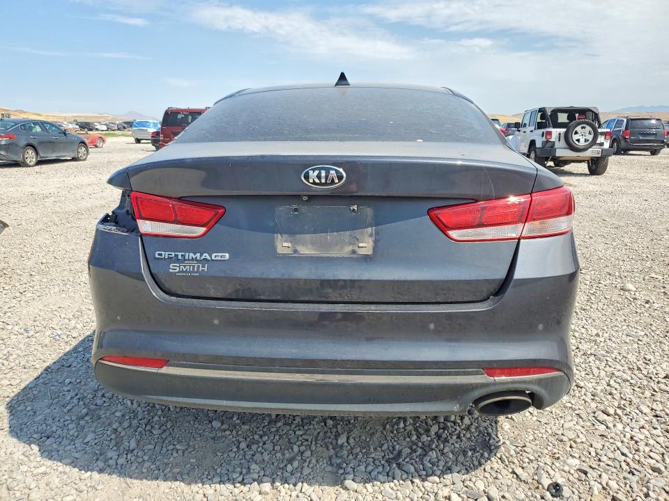 2017 Kia Optima VIN 5XXGT4L30HG168704 COPART salvage auction — SIDE, Ut - Salvage Certificate, sold $500 on 2026-07-24 (photo 6)
