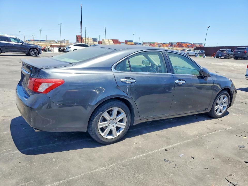 2007 Lexus ES VIN JTHBJ46G972099027 COPART salvage auction — SIDE, Ca - Salvage Certificate, sold $700 on 2026-07-15 (photo 3)