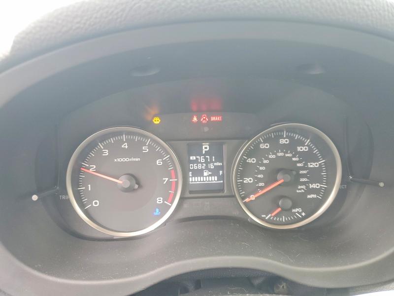 2015 Subaru Impreza VIN JF1GPAC65F8314016 COPART salvage auction — FRONT END, Or - Salvage Title Certificate, sold $175 on 2026-07-29 (photo 9)