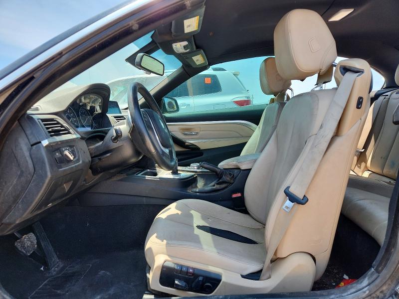 2015 BMW 4er VIN WBA3V7C57FP771485 COPART salvage auction — FRONT END, Tx - Cert Of Title-Rebuilt Salvage, sold $1,200 on 2026-07-22 (photo 7)