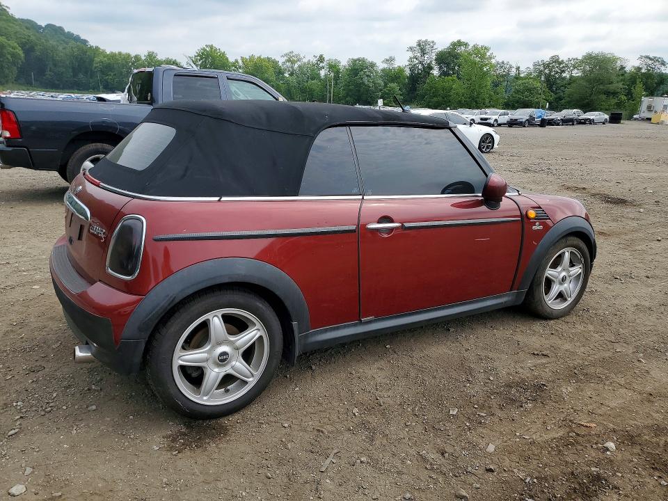 2010 Mini Cooper VIN WMWMR3C50ATZ19087 COPART salvage auction — FRONT END, Az - Cert Of Title - Salvage, sold $450 on 2026-08-06 (photo 3)