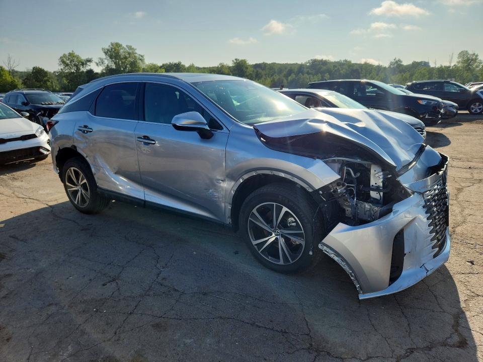 2024 Lexus Rx VIN 2T2BBMCA4RC038831 COPART salvage auction — FRONT END, Ny - Mv-907A Salvage Certificate, sold $13,000 on 2026-07-28 (photo 4)
