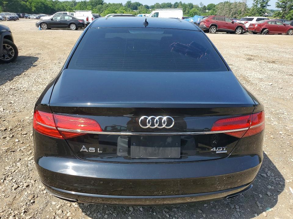 2017 Audi A8 VIN WAU43AFD1HN010394 COPART salvage auction — FRONT END, Md - Cert Of Salvage > 75% Damage, sold $2,000 on 2026-07-27 (photo 6)