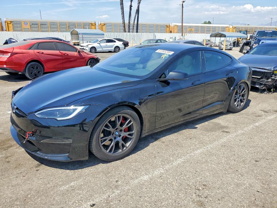 2023 Tesla Model s VIN 5YJSA1E61PF524665 — COPART salvage auction photo