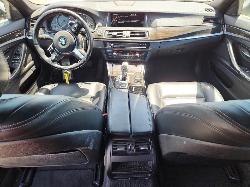 2016 BMW 5er VIN WBA5B1C5XGG553105 COPART salvage auction — FRONT END, Ca - Salvage Certificate, sold $1,600 on 2026-07-28 (photo 8)
