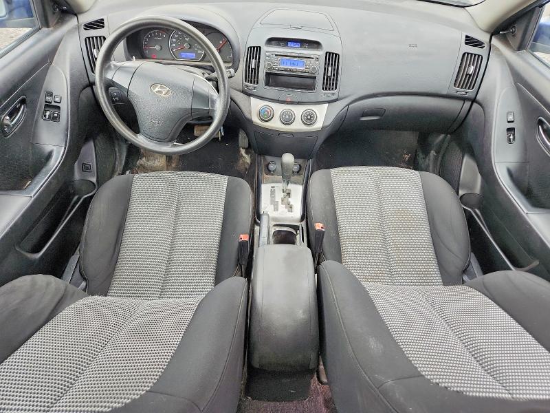 2010 Hyundai Elantra VIN KMHDT4BD8AU176302 COPART salvage auction — MINOR DENT/SCRATCHES, ON - PERMIT NO BRAND - UNFIT, sold $800 on 2026-07-29 (photo 8)