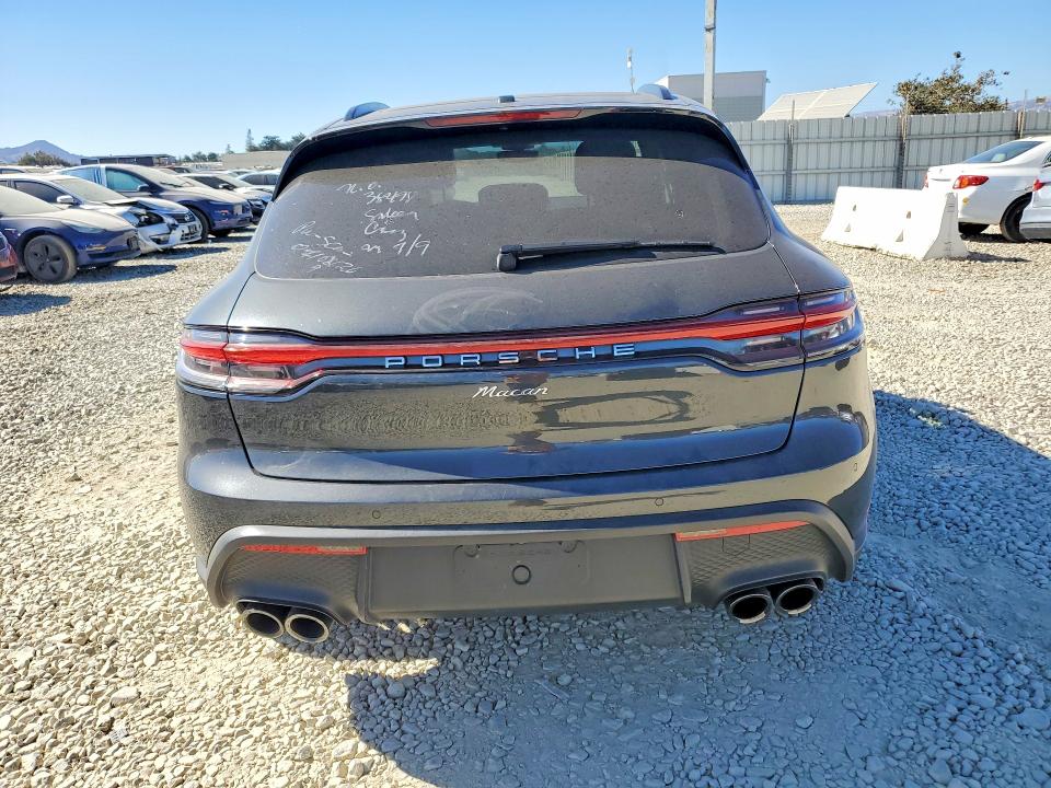 2024 Porsche Macan VIN WP1AA2A58RLB00431 COPART salvage auction — FRONT END, Ca - Salvage Certificate, sold $24,500 on 2026-08-06 (photo 6)