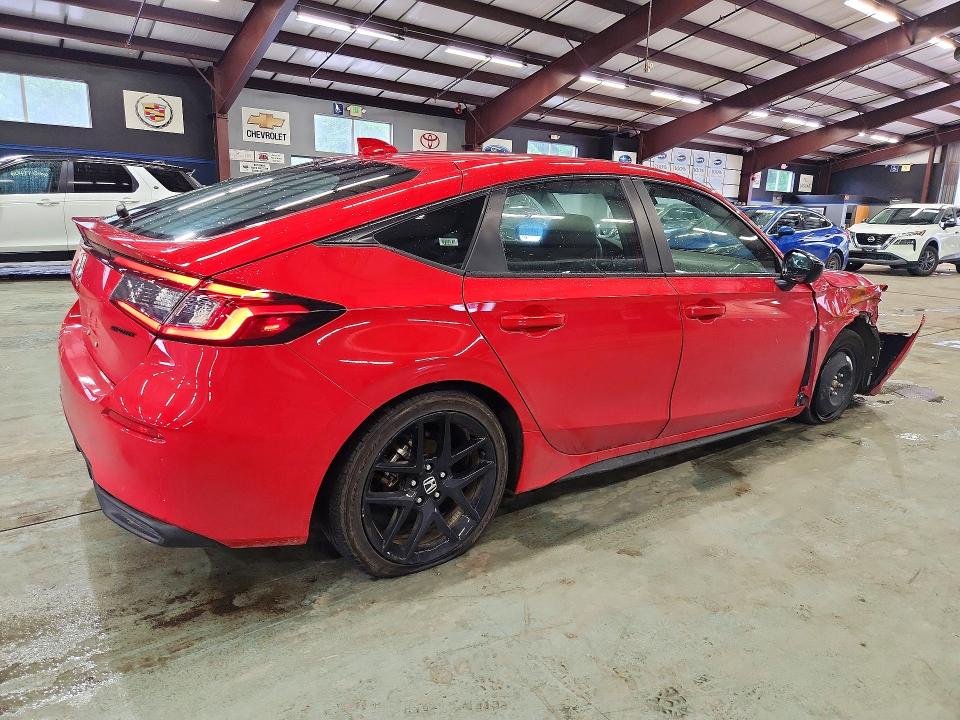2026 Honda Civic VIN 19XFL2H89TE010500 COPART salvage auction — FRONT END, FL - CERTIFICATE OF TITLE (P), sold $14,800 on 2026-07-27 (photo 3)