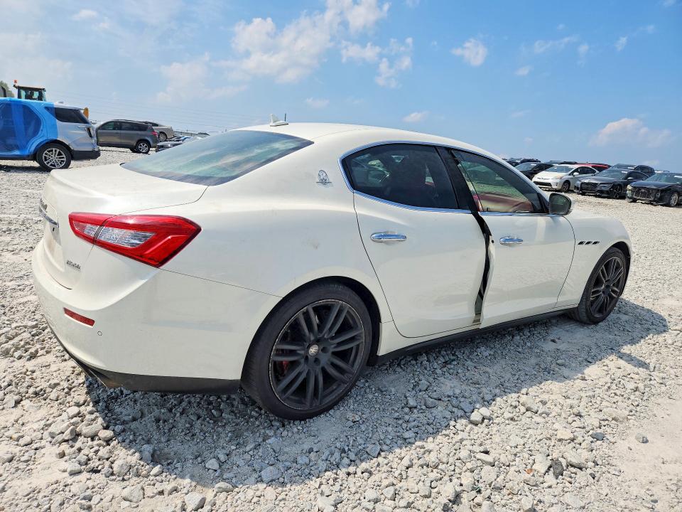 2017 Maserati Ghibli VIN ZAM57RSS1H1212749 COPART salvage auction — MINOR DENT/SCRATCHES, Ga - Cert Of Title-Manufctr Buyback (P), sold $4,700 on 2026-07-20 (photo 3)