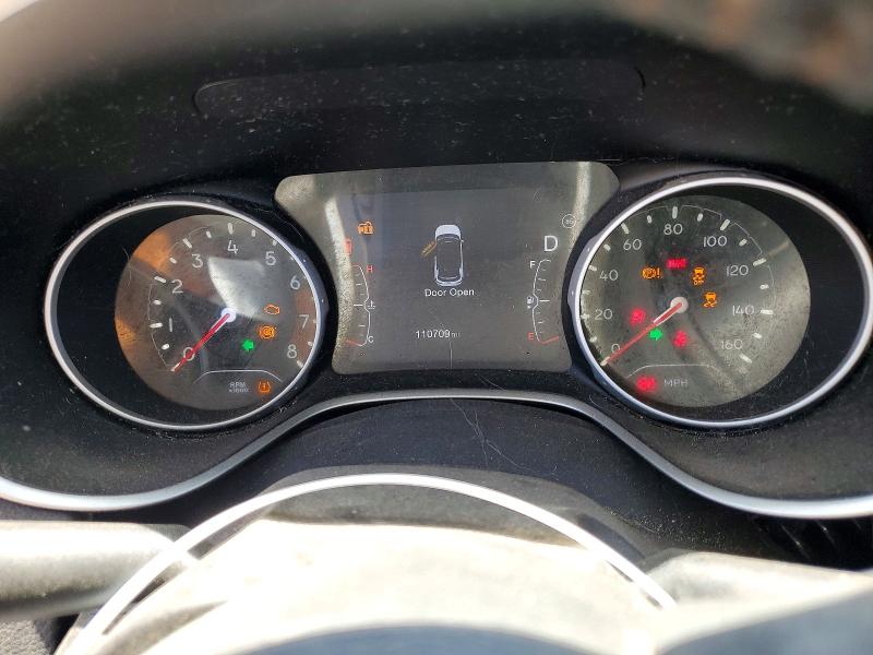 2017 Jeep Compass VIN 3C4NJCBB2HT629454 COPART salvage auction — FRONT END, Ca - Salvage Certificate, sold $275 on 2026-07-24 (photo 9)
