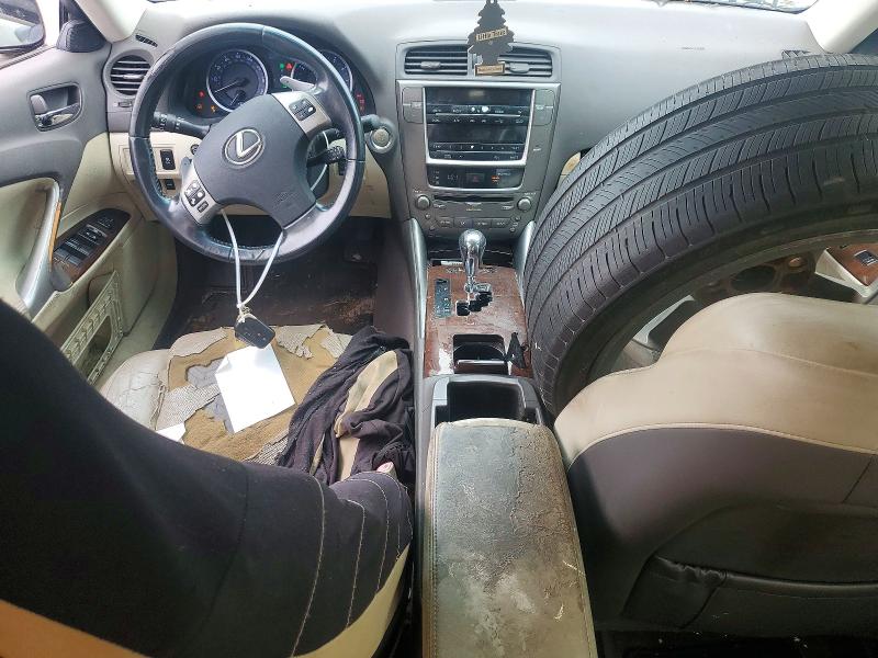 2012 Lexus Is VIN JTHBF5C2XC2102690 COPART salvage auction — REAR END, Oh - Dealer Only Clean Title, sold $725 on 2026-09-27 (photo 8)