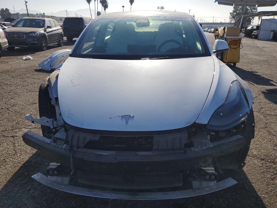 2022 Tesla Model 3 VIN 5YJ3E1EB5NF103762 COPART salvage auction — UNDERCARRIAGE, Ca - Salvage Certificate, sold $7,000 on 2026-09-01 (photo 5)