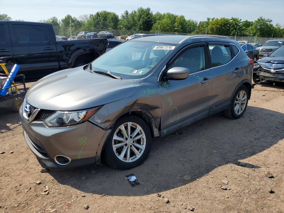 2017 Nissan Rogue VIN JN1BJ1CR3HW111725 COPART salvage auction — FRONT END, Pa - Certificate Of Salvage, sold $200 on 2026-08-03 (photo 1)