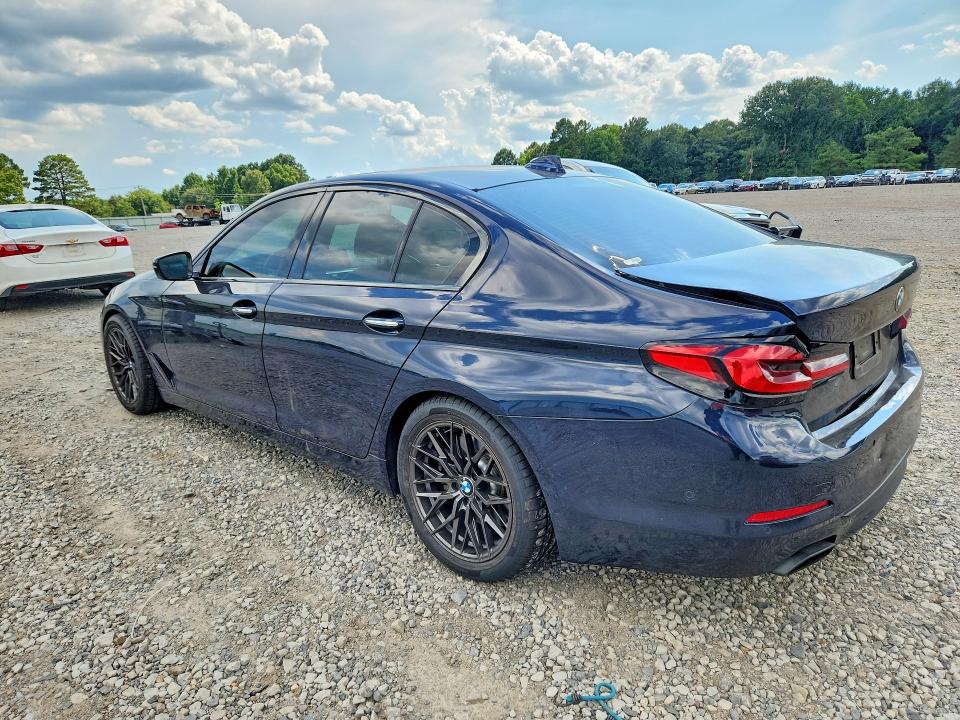 2018 BMW 5er VIN WBAJE5C58JG918580 COPART salvage auction — REAR END, Salvage Title, sold $550 on 2026-07-22 (photo 2)