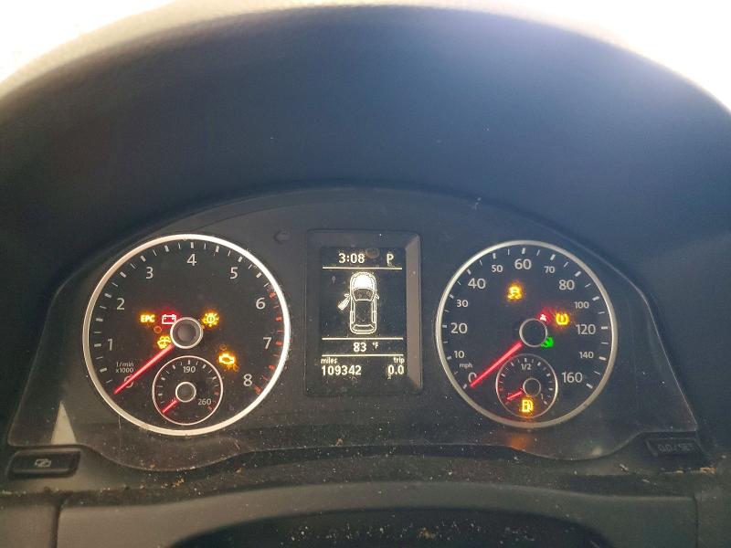 2012 Volkswagen Tiguan VIN WVGBV7AXXCW542699 COPART salvage auction — MECHANICAL, Ne - Certificate Of Title, sold $225 on 2026-07-28 (photo 9)