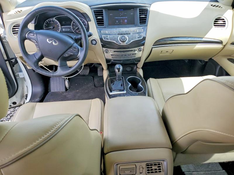 2017 Infiniti Qx60 VIN 5N1DL0MM6HC559418 COPART salvage auction — FRONT END, Nv - Salvage Title, sold $150 on 2026-07-30 (photo 8)