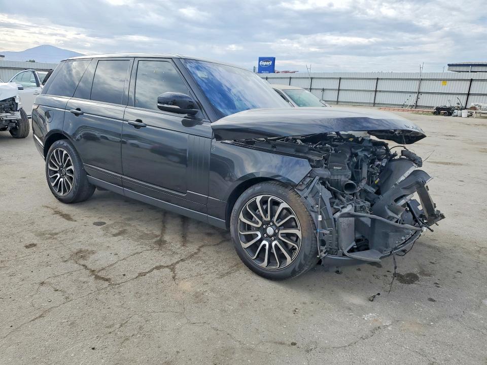 2020 Land rover RANGE ROVER VIN SALGS2SE1LA414957 COPART salvage auction — FRONT END, Ca - Salvage Certificate, sold $6,800 on 2026-08-28 (photo 4)