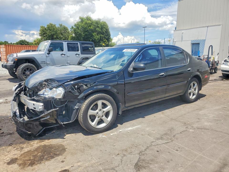 2001 Nissan Maxima VIN JN1CA31D51T814550 COPART salvage auction — FRONT END, FL - CERT OF TITLE SLVG REBUILDABLE, sold $600 on 2026-07-27 (photo 1)