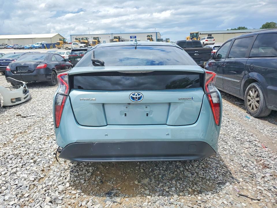 2017 Toyota Prius VIN JTDKARFU0H3051853 COPART salvage auction — SIDE, SC - CERT OF TITLE-SALVAGE, sold $6,100 on 2026-07-28 (photo 6)
