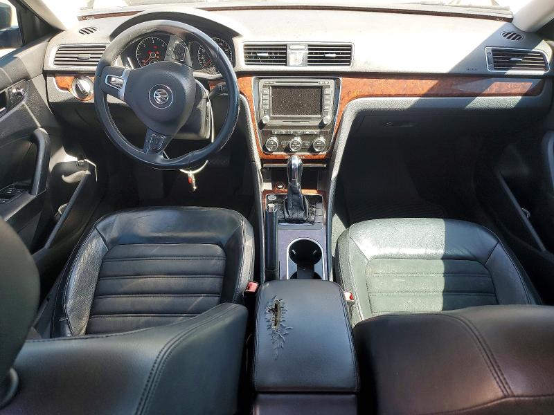 2013 Volkswagen Passat VIN 1VWCN7A36DC050175 COPART salvage auction — MINOR DENT/SCRATCHES, Co - Bill Of Sale-Parts Only, sold $950 on 2026-08-12 (photo 8)