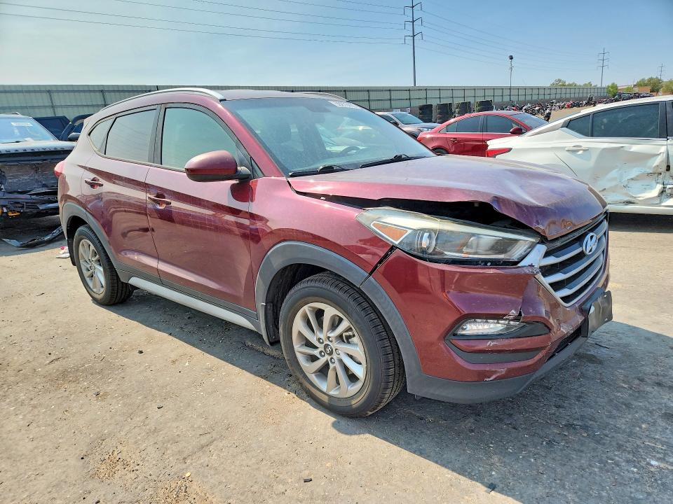 2017 Hyundai Tucson VIN KM8J3CA46HU448774 COPART salvage auction — FRONT END, Nm - Cert Of Title-Salvage, sold $600 on 2026-07-23 (photo 4)