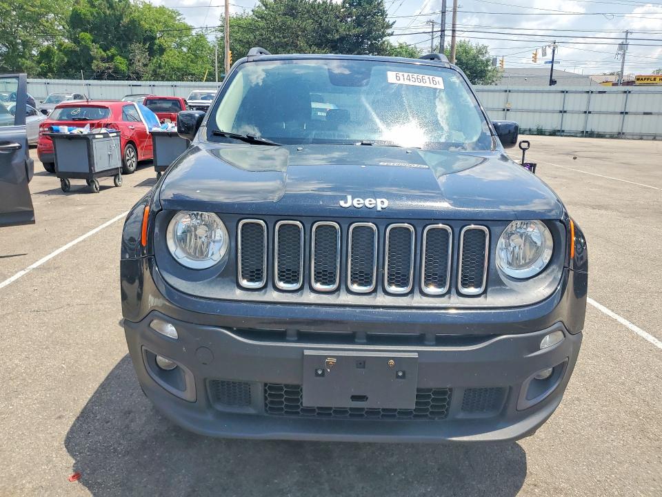 2017 Jeep Renegade VIN ZACCJBBB9HPF25410 COPART salvage auction — REAR END, Oh - Cert Of Title-Salvage, sold $925 on 2026-08-12 (photo 5)
